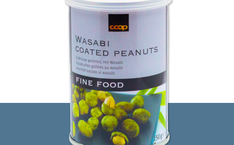COOP Wasabi Coated Peanuts  (Can)