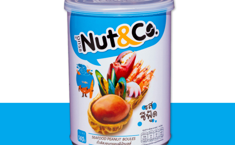 Nut & Co. Seafood Coated Peanuts  (Can)