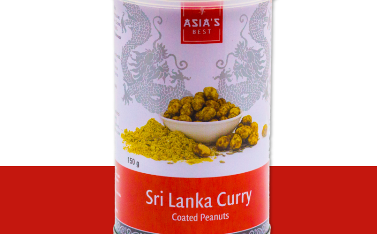Asia’s Best Sri Lanka Curry Coated Peanuts (Can)