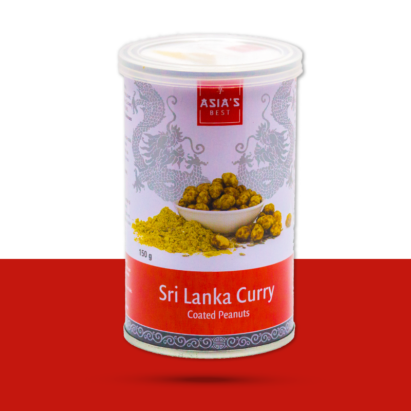 Asia’s Best Sri Lanka Curry Coated Peanuts (Can)