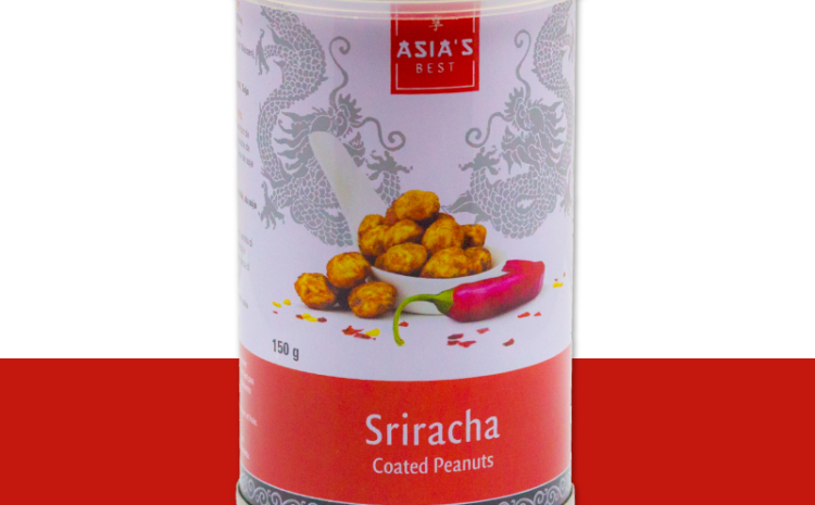 Asia’s Best Sriracha Coated Peanuts  (Can)