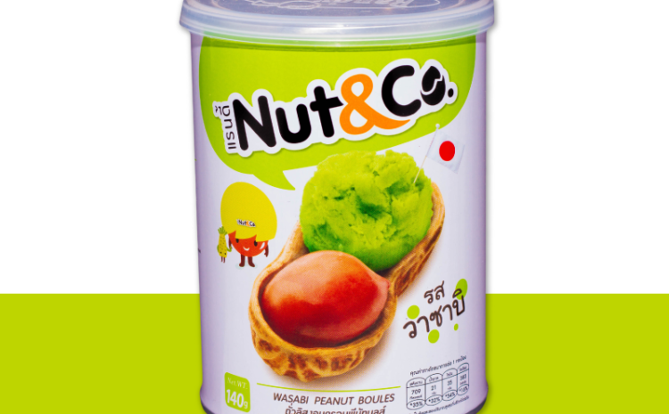 Nut & Co. Wasabi Coated Peanuts