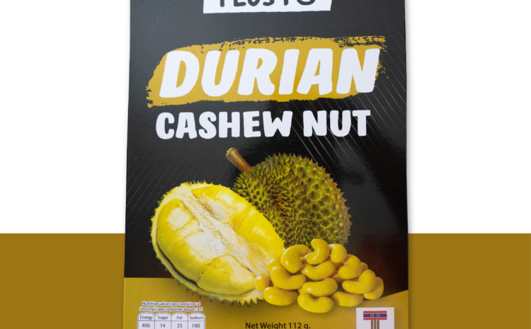 Durian Coated Cashew Nuts  112g