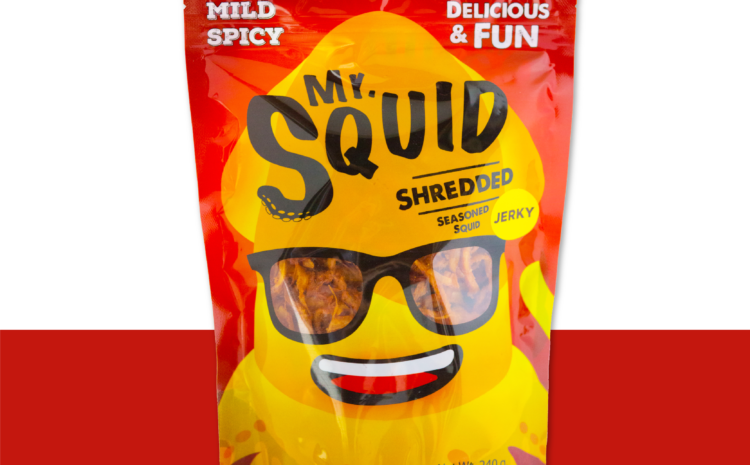 Seasoned & Shredded Squid Mild Spicy 240g