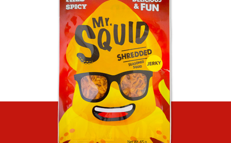 Seasoned & Shredded Squid Mild Spicy 65g